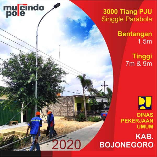 Mulcindo Pole PJU Kab. Bojonegoro